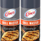 Crisco Cooking Spray, No-Stick | Grill Master | 12 Ounce | Pack of 2