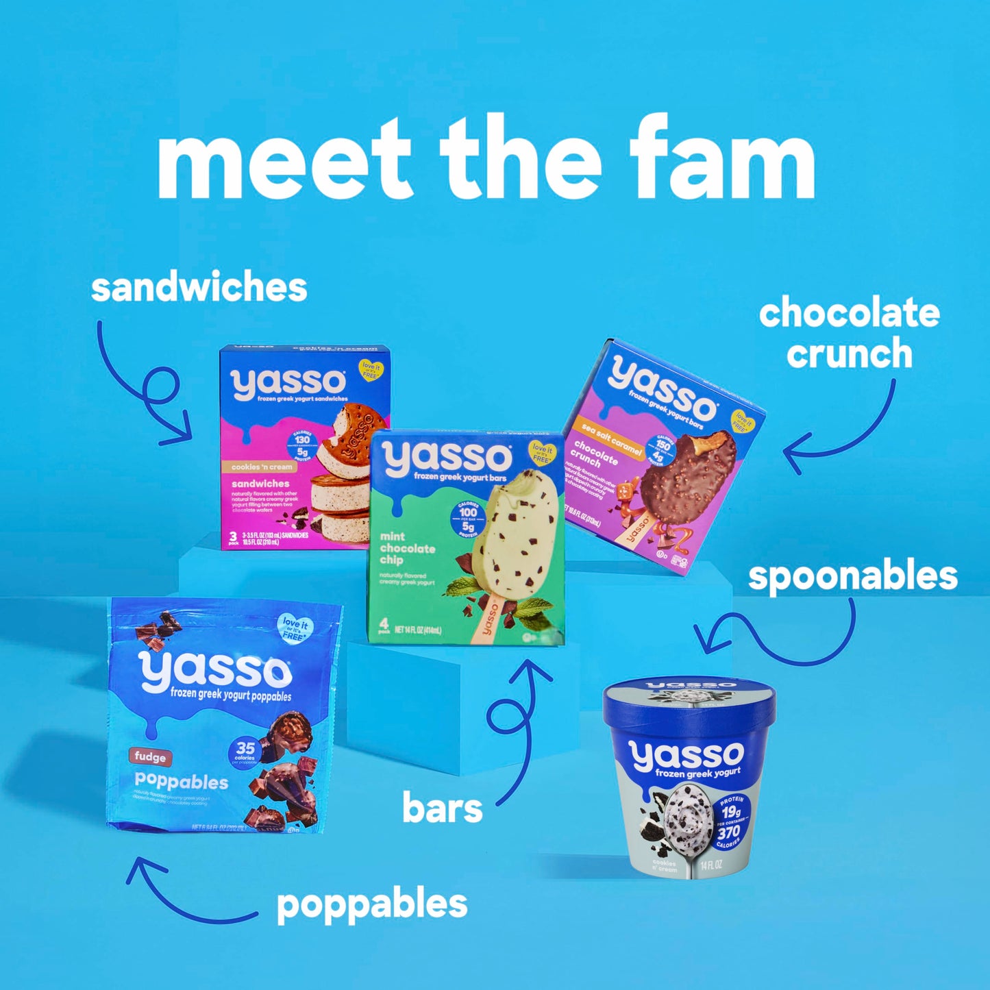 Yasso Frozen Greek Yogurt Bars Strawberry Chocolate Crunch Bars 4 Count for a ridiculously creamy frozen snack made with the goo