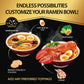 Oscallion Ramen Kit - Spicy Instant Soup Mix, 1 Serving, 1 Count