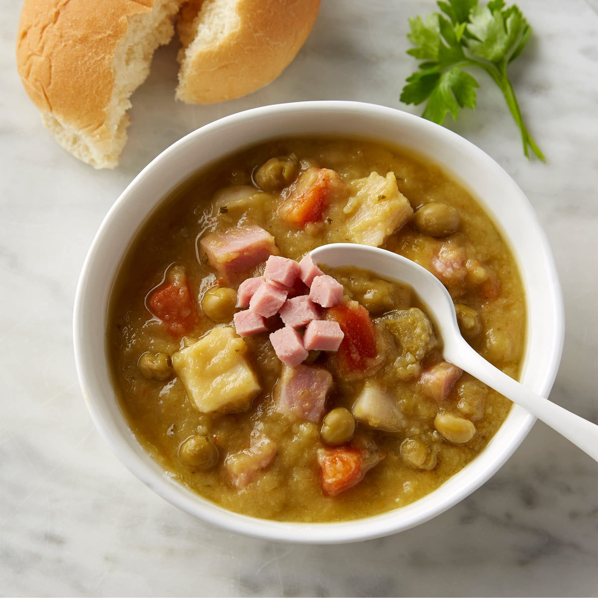 Progresso Split Pea With Ham Soup, Traditional Canned Soup, Gluten Free, 19 oz