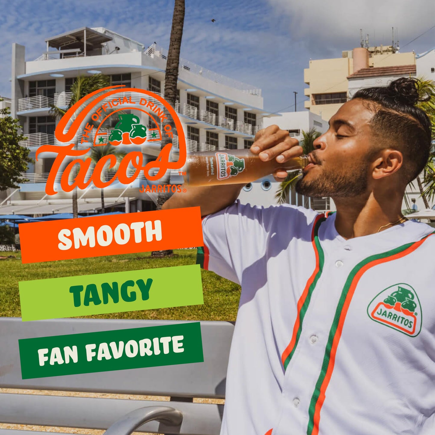 Jarritos - Mexican Soda Soft Drinks  Tamarind (17.7 oz  524ml) 24 Bottles - Made with Real Cane Sugar - 0g Fat - Made in Mexico - Natural Flavor Soda Pop - Party & BBQ Beverages