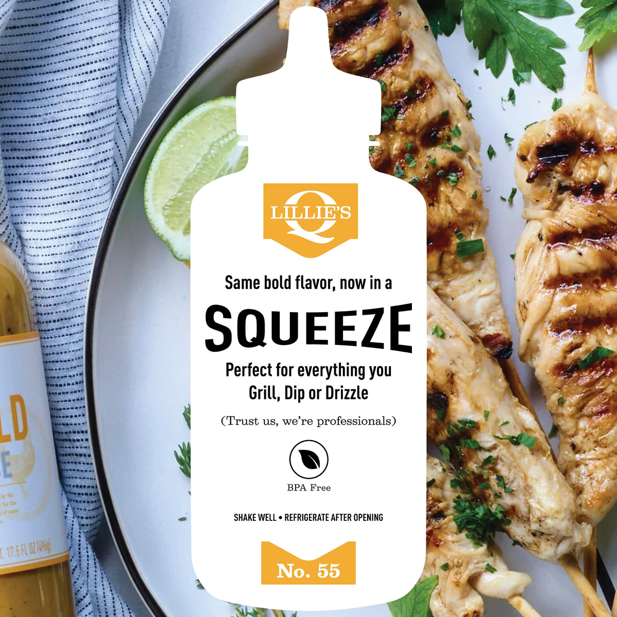 Lillies Q Honey Gold Tender Sauce, 15.2 Oz