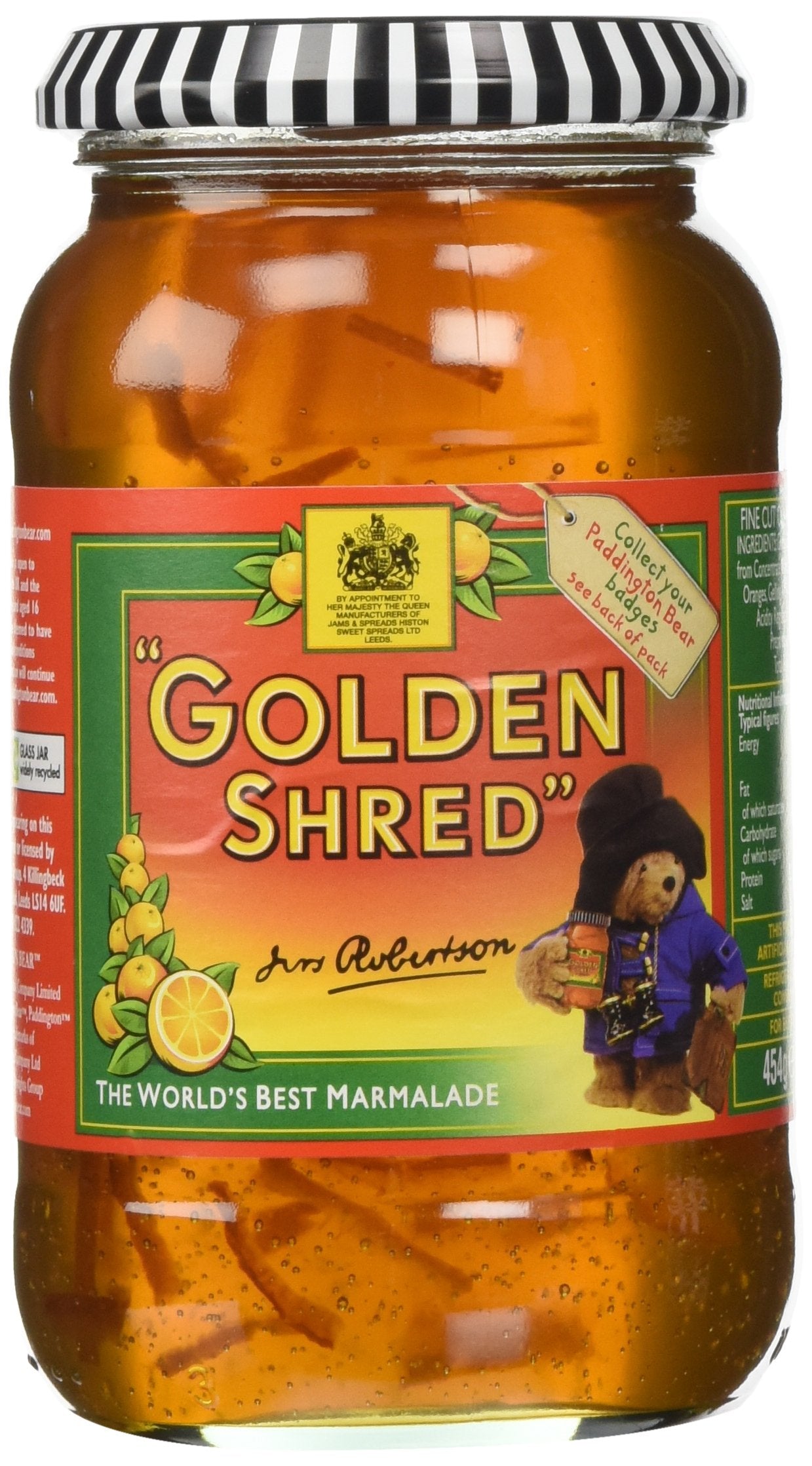 Robertsons Golden Shred Marmalade 16oz (454g) Jar