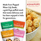 AshaPops Popped Water Lily Seeds Variety Pack - Gluten Free, Vegan, 1 oz (Pack of 4 Bags)