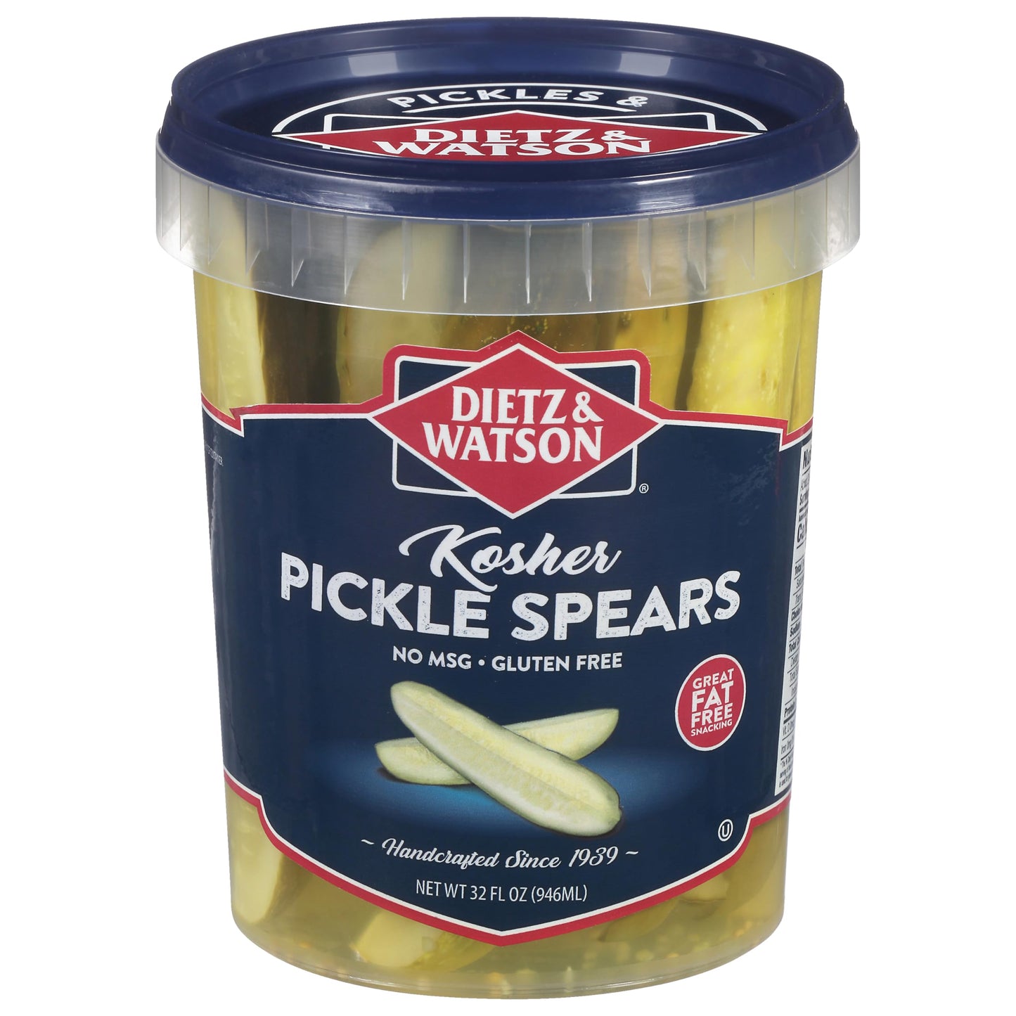 Dietz & Watson Kosher Pickle Spears, 32 oz