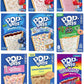 Pop Tarts Variety Pack FRUIT FLAVORED Sampler, Bundle of 9 Different Flavors. Flavors Include: Strawberry, Blueberry, Raspberry, Cherry, Wildberry; Apple; Confetti; Snickerdoodle, Strawberry Milkshake.1 Box of Each Flavor