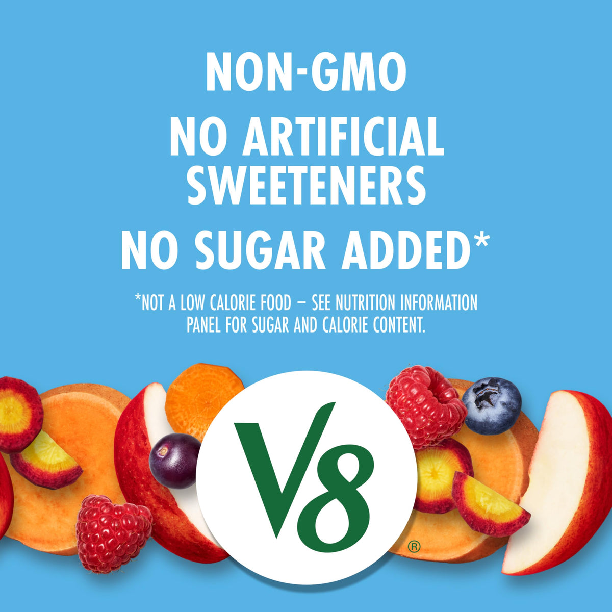 V8 Acai Mixed Berry 100% Fruit And Vegetable Juice, 46 Fl Oz Bottle