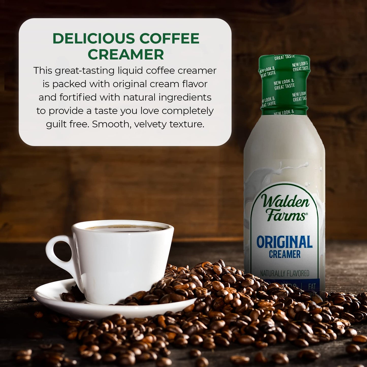 Walden Farms Original Coffee Creamer 3 Pack