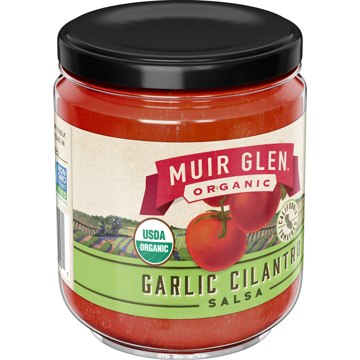 Muir Glen Organic Garlic Cilantro Salsa, 16 ounces