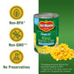 Del Monte FRESH CUT 50% Reduced Sodium Golden Sweet Whole Kernel Corn, Canned Vegetables, 12 Pack, 15.25 oz Can