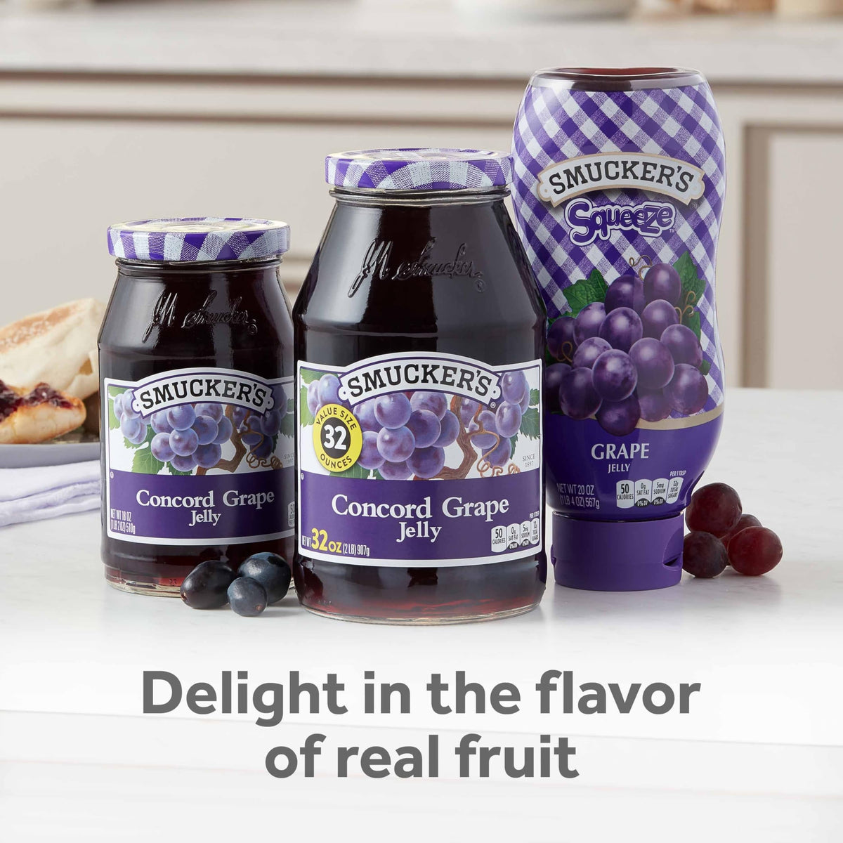 Smuckers G  Squeezable Fruit Spread, 20 Ounces, Pack of 1