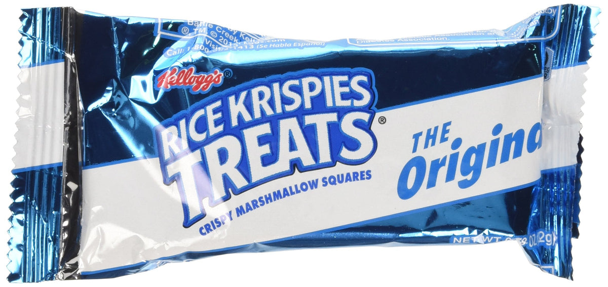 Kellogg's Rice Krispies Treats Original Crispy Marshmallow Squares .78 oz Bars - 54 Bars
