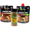 REGGAE SPICE Jamaican Jerk Seasoning Authentic Wet Rub Marinade Sauce - Perfect for Beef, Pork, Chicken, Seafood, and Vegetables