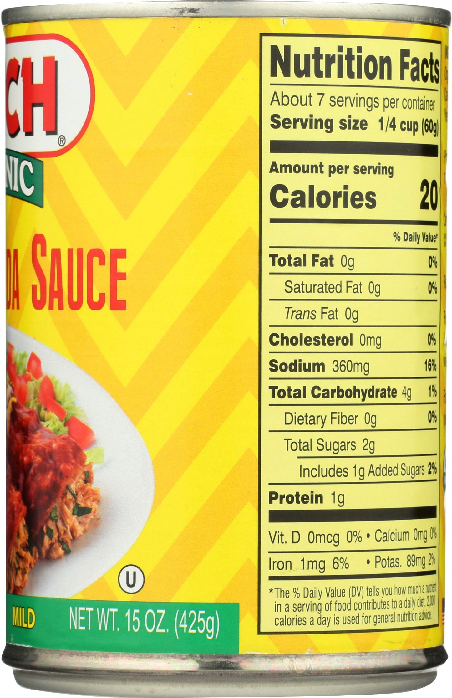 Hatch Red Enchilada Sauce, Mild, 15-Ounce Cans (Pack of 12)