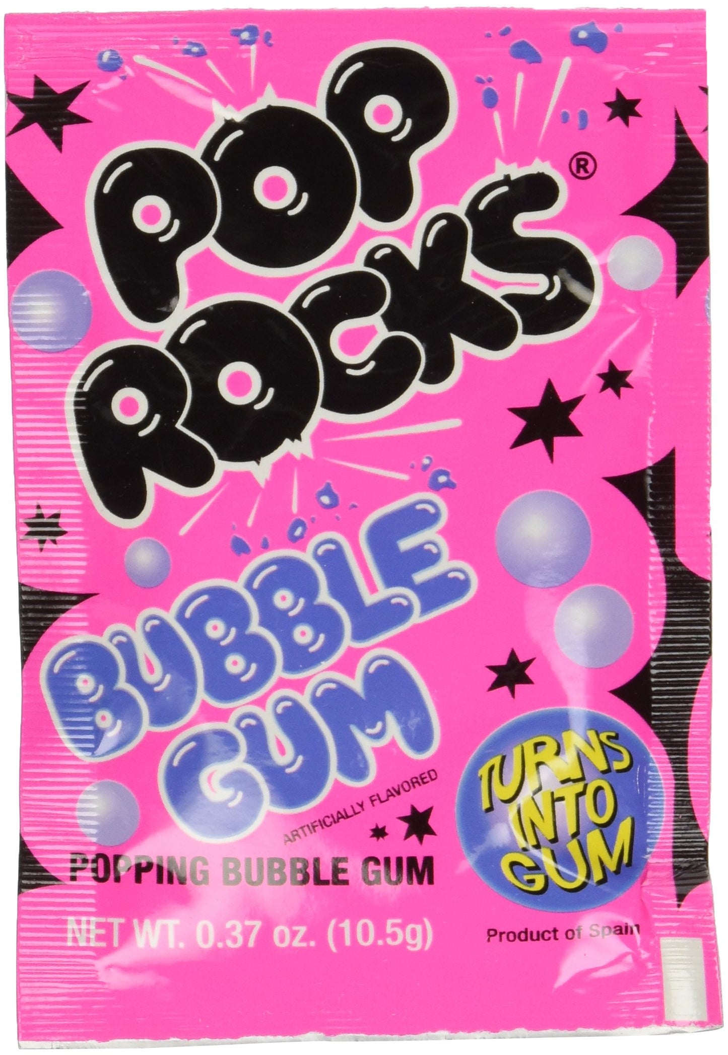 Pop Rocks Bubble Gum 24Ct