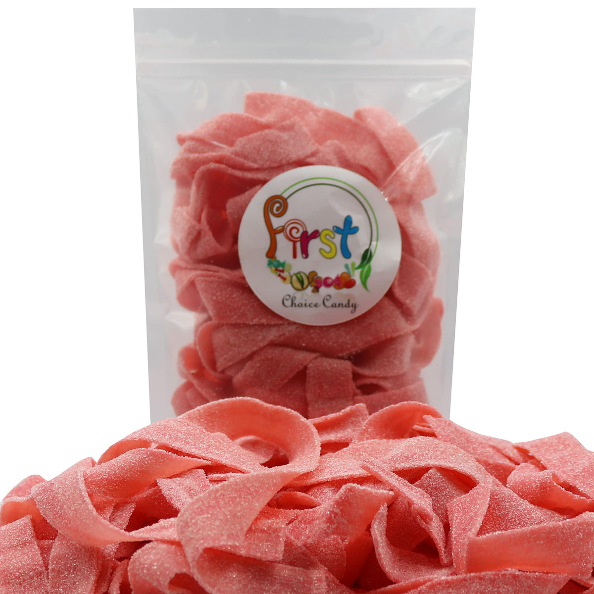 Variety Color Sour Gummy Belts (Pink Lemonade, 1.5 Lb)