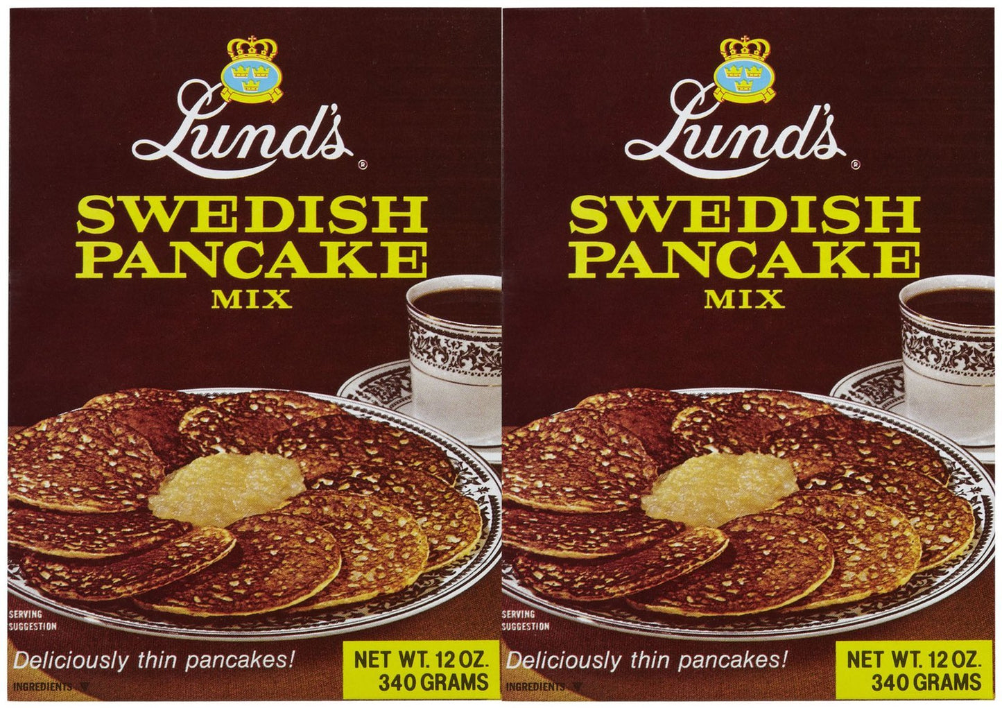 Lund s Swedish Pancake Mix - 12 oz - 2 ct