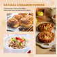 Soeos Cinnamon Powder Organic  15 Ounce (425g) Bottle  Ground Cinnamon Powder  USDA  Non-GMO and Kosher Certified  Seasoning Spice for Tea  Coffee  Baking  Desserts  Cooking and Beverages