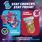 Cosmic Freeze Berry Star Clusters Dried Candy, Crunchy Dry Candy For Mix-In Snacks Dried, Gluten-Free, Made In Usa, 1.0 Oz, 3-Pa
