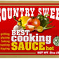 Country Sweet Sauce - Premium Cooking and Finishing Sauce, Hot, 21 oz, 1.31 lb