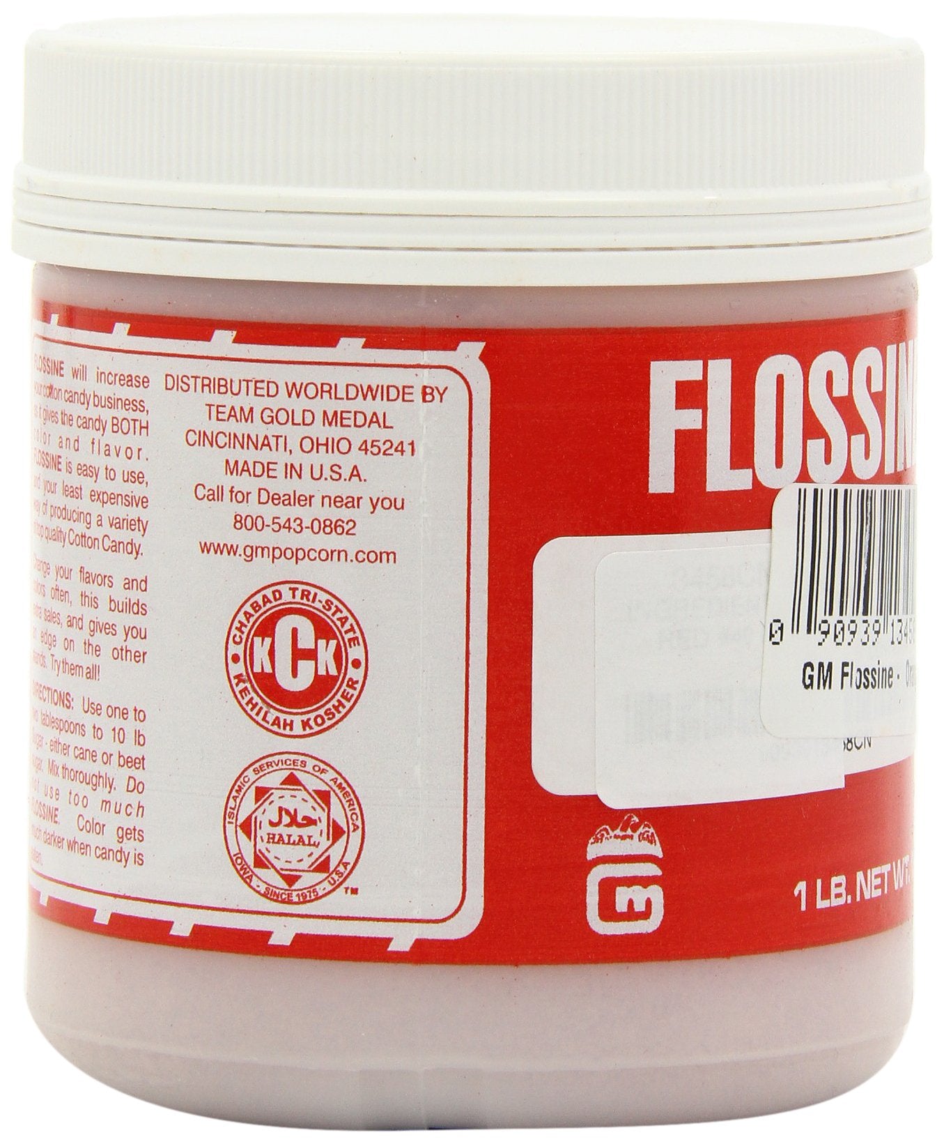 Gold Medal Flossine Can, Orange