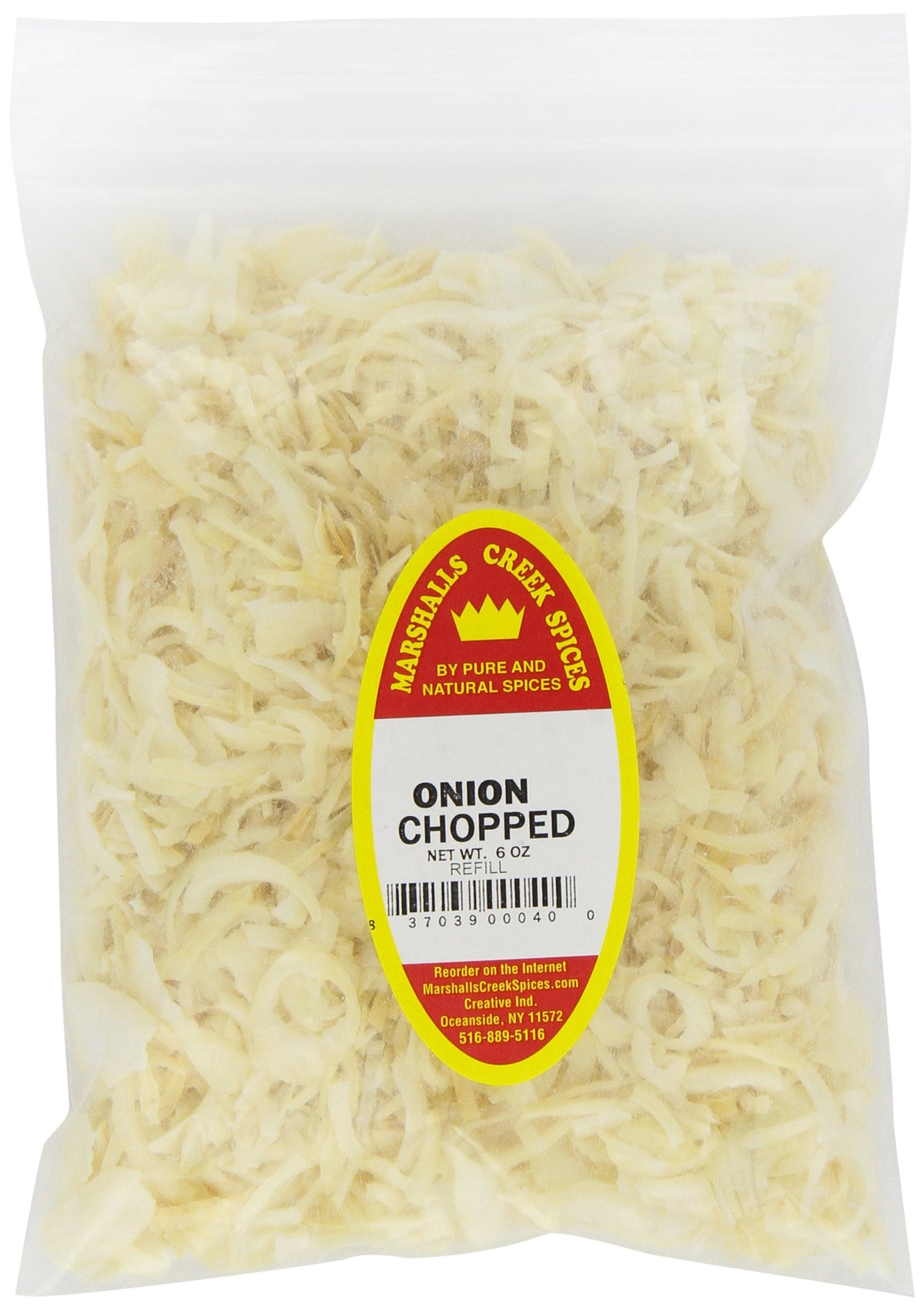 ONION CHOPPED REFILL - FRESHLY PACKED IN FOOD GRADE HEAT SEALED POUCHES