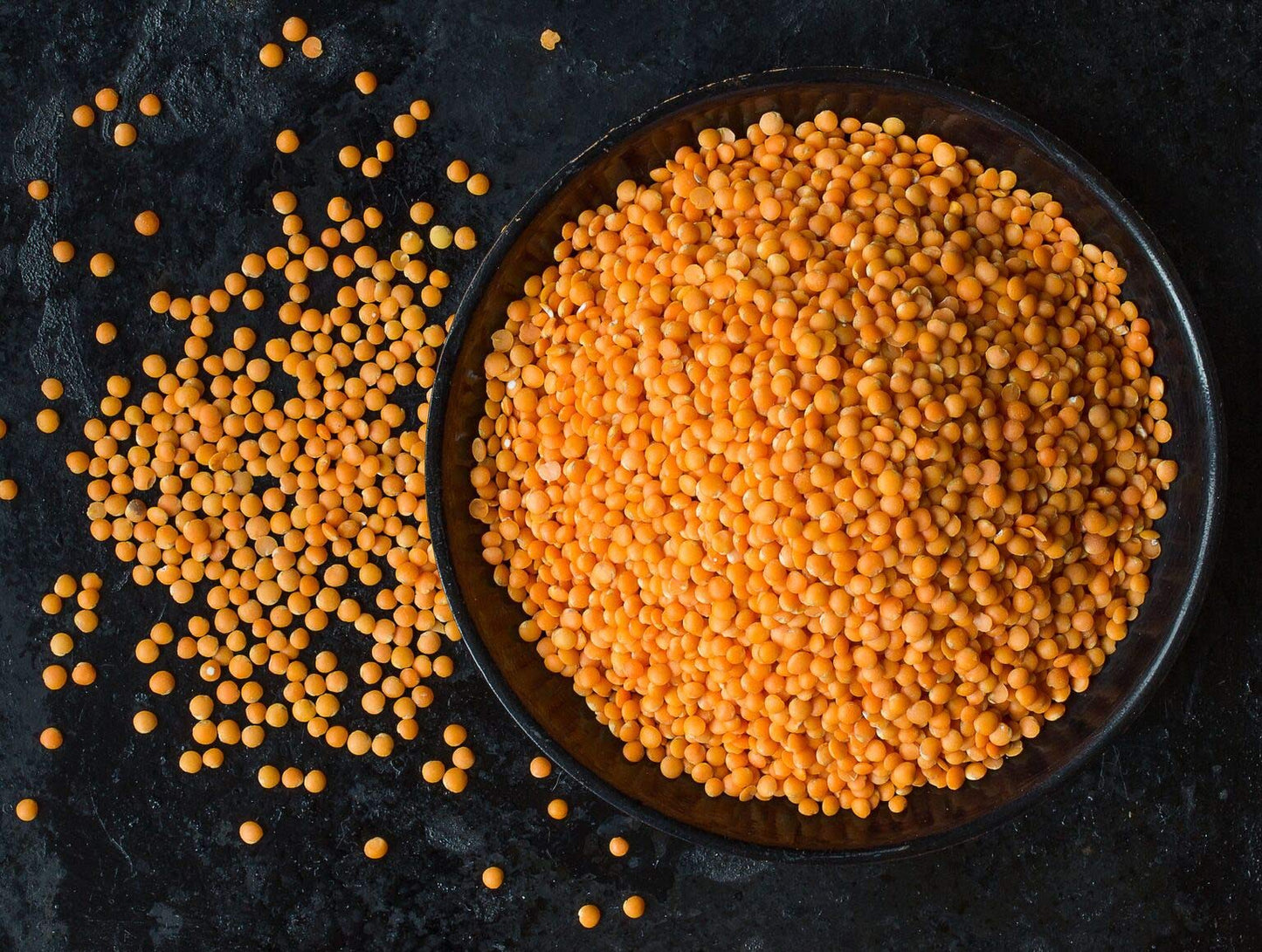 Food To Live Red Split Lentils, 15 Pounds - Masoor Dal, Dried, Vegan, Kosher, Bulk. Easy To Cook. No Soaking Required. Good Sour