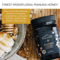 Mount Somers 100% Pure Premium Raw Manuka Honey - Umf 5+ / Mgo 83+ 17.6Oz (500G) Jar, Non Gmo New Zealand Manuka Honey, Genuine