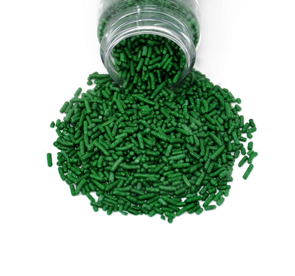 Mystic Sprinkles Solid Color Jimmy Sprinkles (Gorgeous Green Jimmies 3Oz)