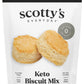 Keto Biscuit Zero Carb Mix - Keto And Gluten Free Biscuit Baking Mix - 0G Net Carbs Per Biscuit - Sweetened With Allulose - No E