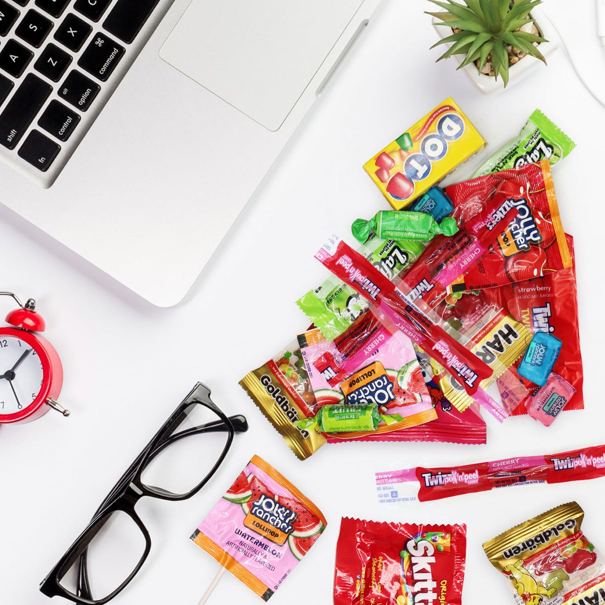 Zisbers Bulk Assorted Candy Mix - Individually Wrapped Variety Pack, 3 lb for Parties, School Snacks & Office