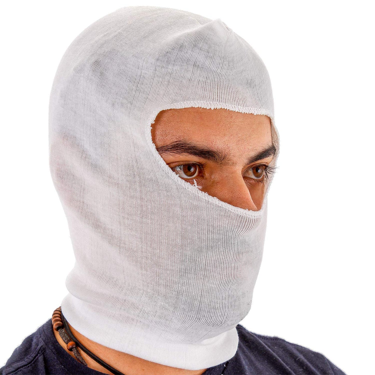 Tcp Global Premium Painters Spray Socks, One Size Fits All (Pack Of 10) - Snug Soft Stretch Cotton Hood Mask - Covers Head To Pr