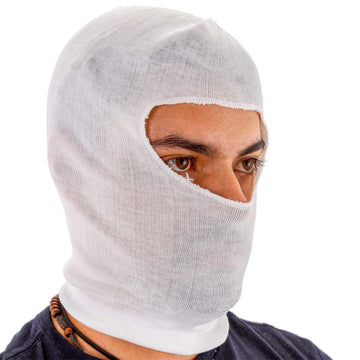 Tcp Global Premium Painters Spray Socks, One Size Fits All (Pack Of 10) - Snug Soft Stretch Cotton Hood Mask - Covers Head To Pr
