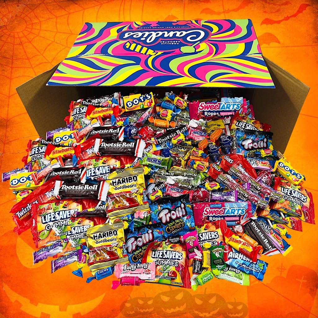 Assorted Classic Candy - Huge PARTY MIX Bulk BOX! 11.50 lbs / 184 oz Classic Individually Wrapped Candies of All Time America s