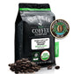 The Bean Organic Coffee Company French Roast 50% Decaf Whole Bean Coffee 16-Ounce Bag USDA Organic Certified