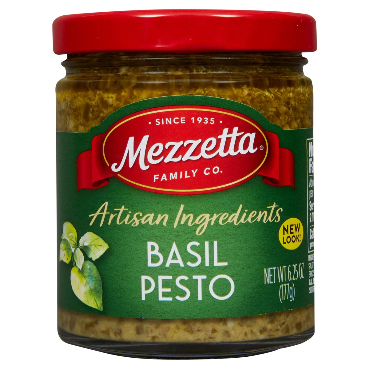Mezzetta Basil Pesto Sauce, 6.25 Ounce, Pack of 1, Model 00231439
