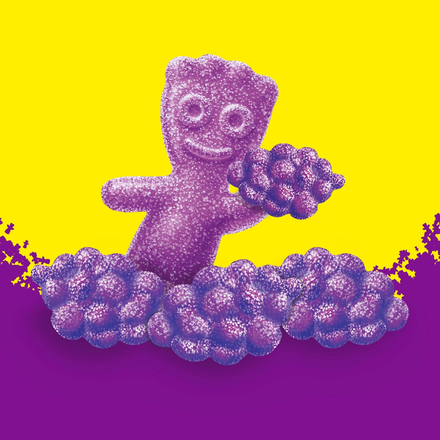 Sour Patch Kids Grape Soft & Chewy Candy, 8.02 Oz