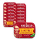 King Oscar Wild Caught Sardines in Extra Virgin Olive Oil  Hot Jalapeno Peppers  3.75 Ounce (Pack of 12)
