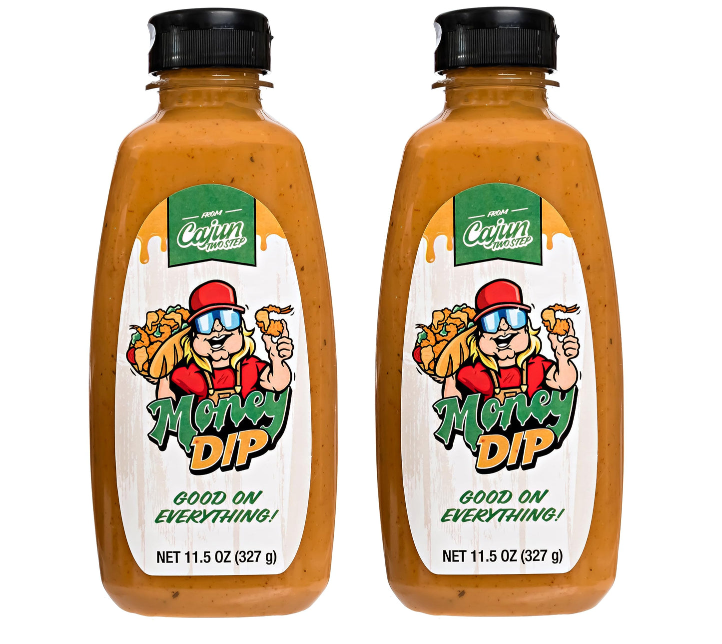 Cajun Two Step Seasoning By Stalekracker - 2 Pck, Money Dip (23 Oz.)