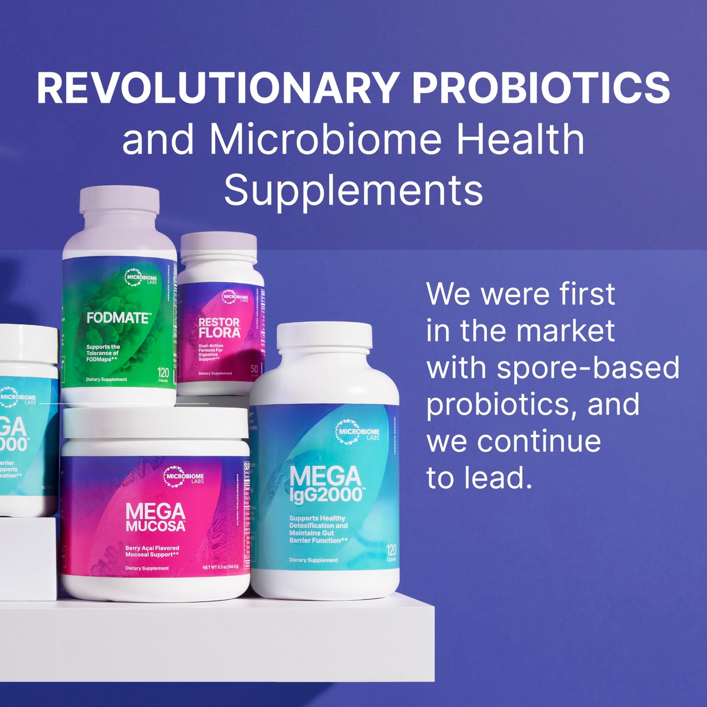 Spore-Based Probiotic for Women & Men — Gut Health & Digestive Support