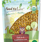 Food to Live Organic Yellow Whole Corn, 6 Pounds - Non-GMO Maize, Cleaned and Dried Kernels, Vegan, Kosher, Bulk Cereal Grain, G