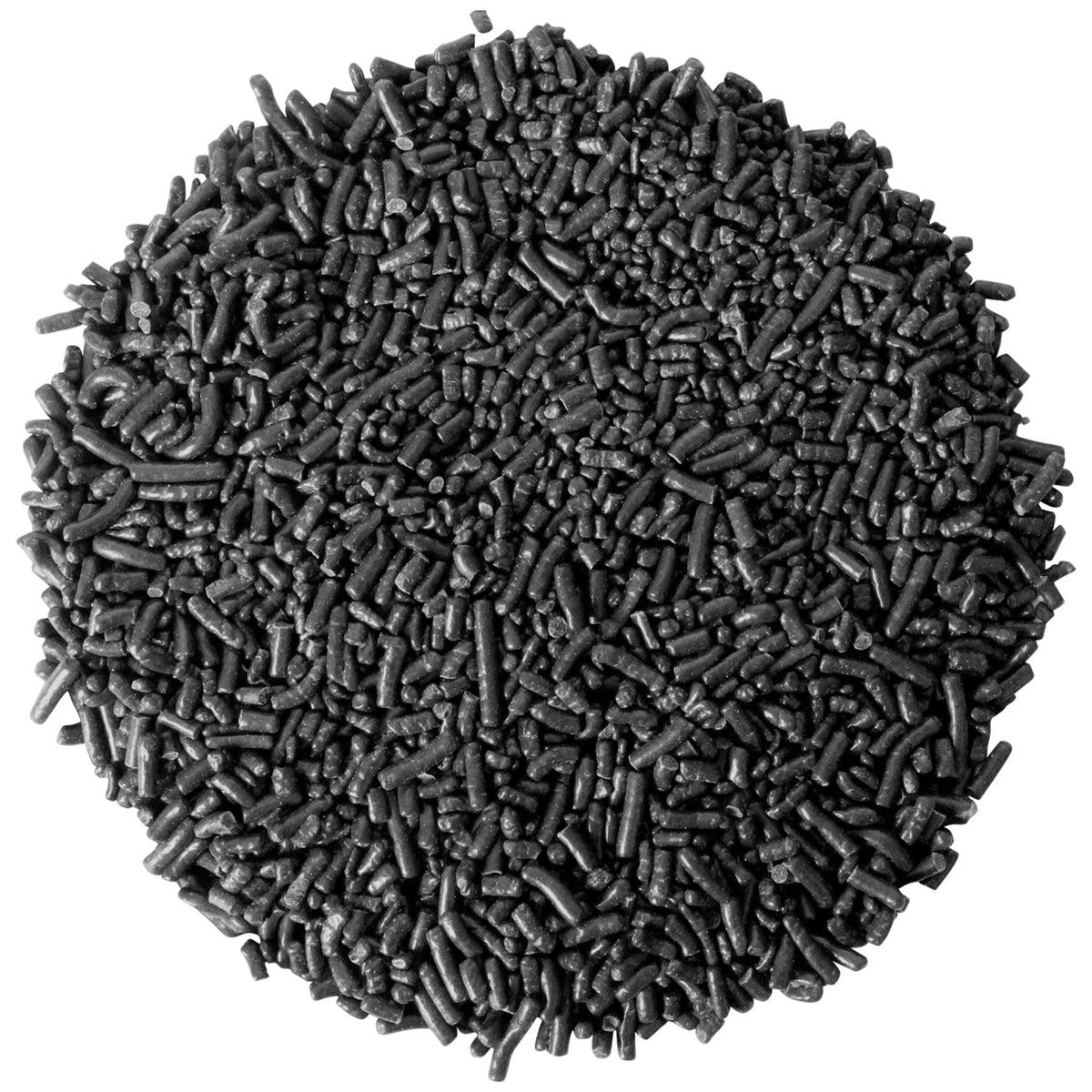 A Great Surprise Black Sprinkles - Outer Space Sprinkles - 1.6 Pounds - Bulk Black Jimmies For Desserts, Baking, Cakes, Cupcakes.