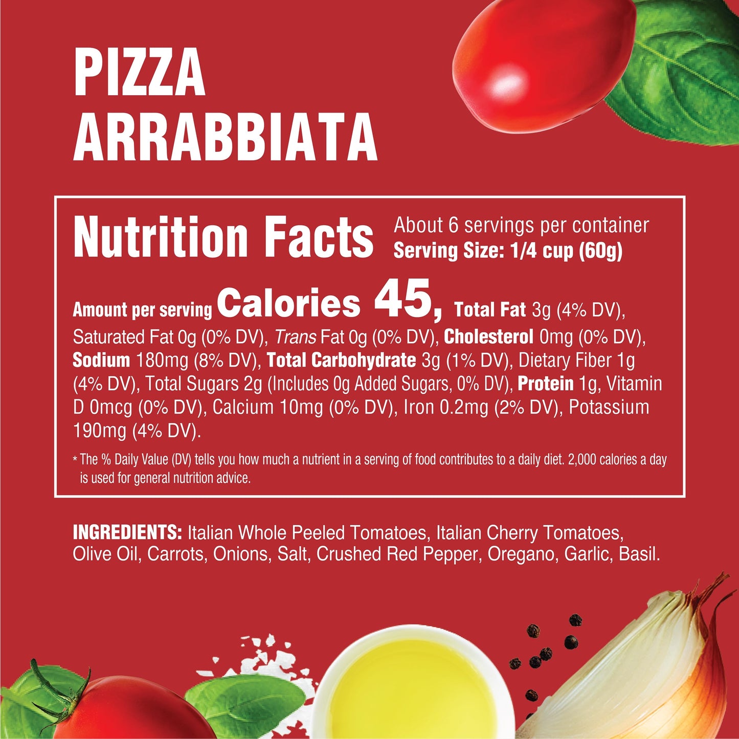 Rao'S - Sauce Pizza Arrabbiata - Case Of 6 - 12.3 Ounces