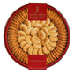 Zalatimo Sweets Shortbread Cookies, All-Natural, Round Gift Tin, 1.65 lbs, 100% No Preservatives, Slightly Sweet, 29.21 x 