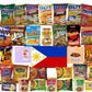 Filipino Snacks Box Variety Pack Assortment Of 10 Authentic Food Products Like Boy Bawang, Lucky Me, Jacknjill, Skyflakes And More With Philippines Flag And Pride Stickers