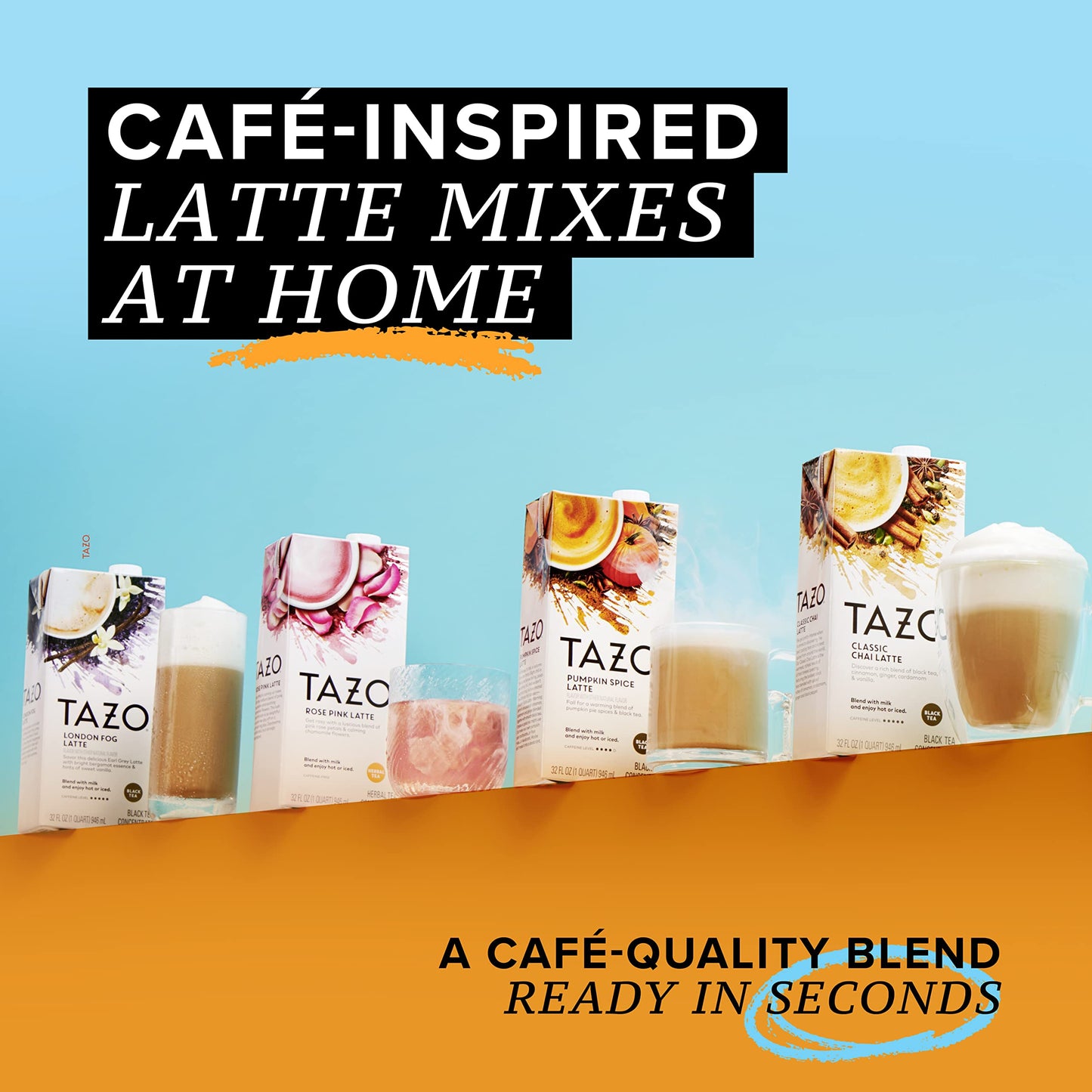 Tazo Classic Chai Latte Concentrate, 32 Oz