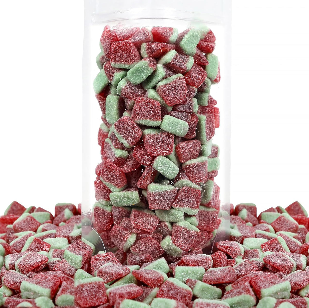 Smarty Stop Sour Watermelon Wedge Slices Bite Gummy Candy (2 Pound (Pack of 1))