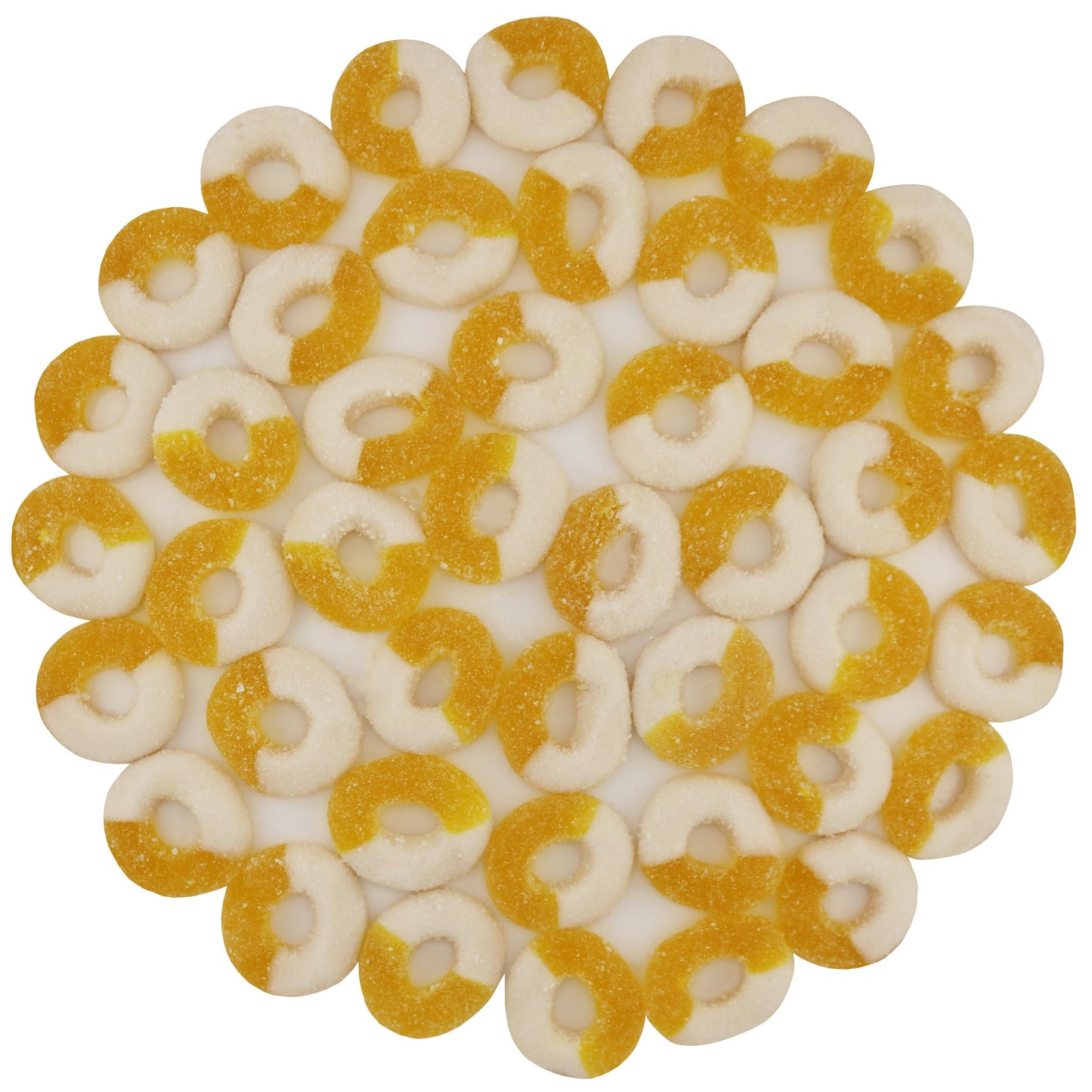 Firstchoicecandy Gummy Rings (2.5 Pound (Pack Of 1), Pineapple)