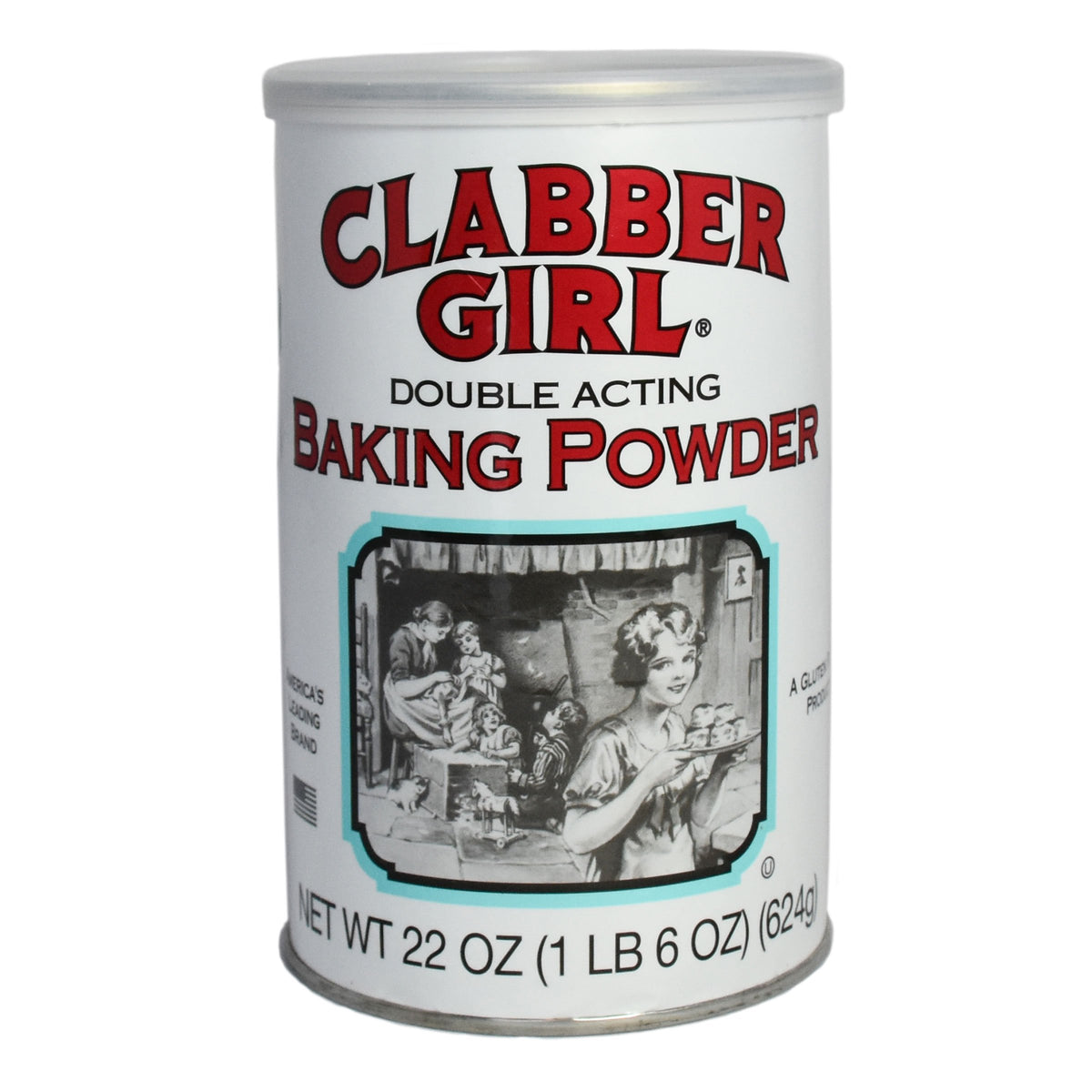 Clabber Girl Double Acting Baking Powder, 22 Ounce (Pack Of 12)