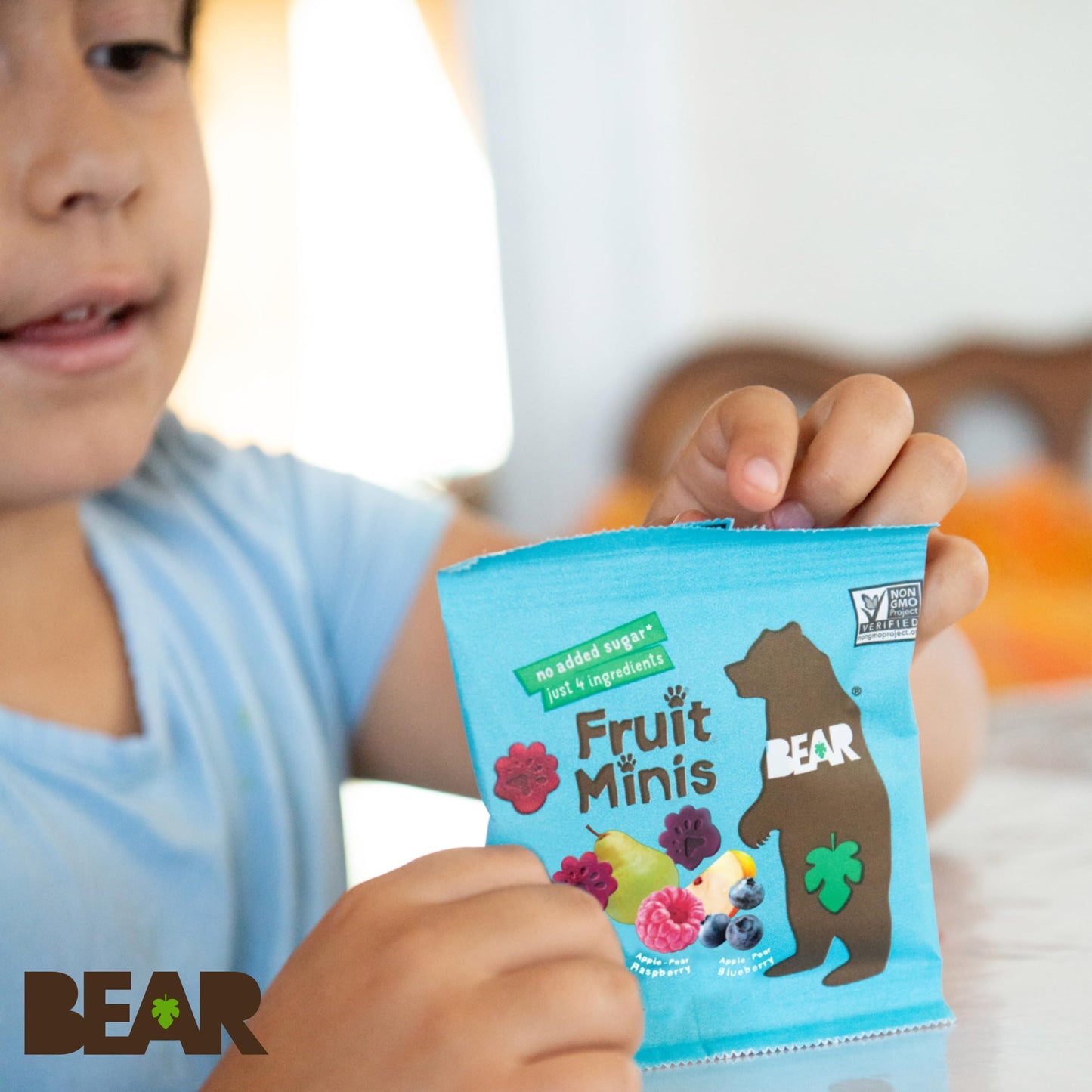 BEAR RSP BLBRY FRT MINI ( 4 X 3.5 OZ   )